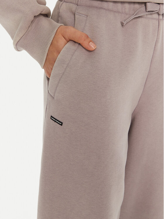 Under Armour Under Armour Долнище анцуг UA Icon Heavyweight 1386488 Сив Oversize