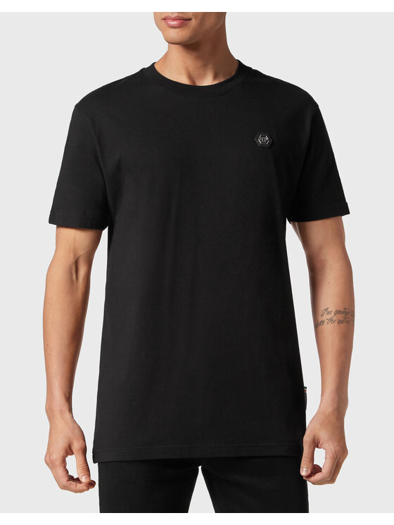 PHILIPP PLEIN PHILIPP PLEIN T-Shirt 3235 Czarny Regular Fit
