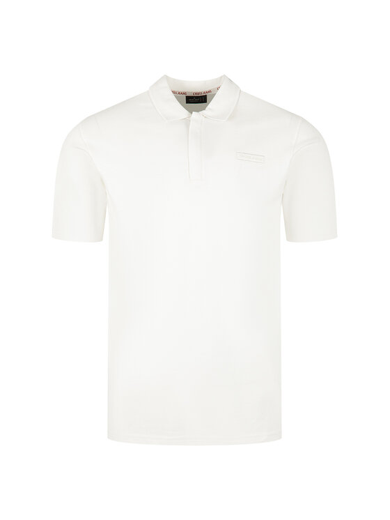 Cross Jeans Cross Jeans Polo 16175-028 Beżowy Regular Fit
