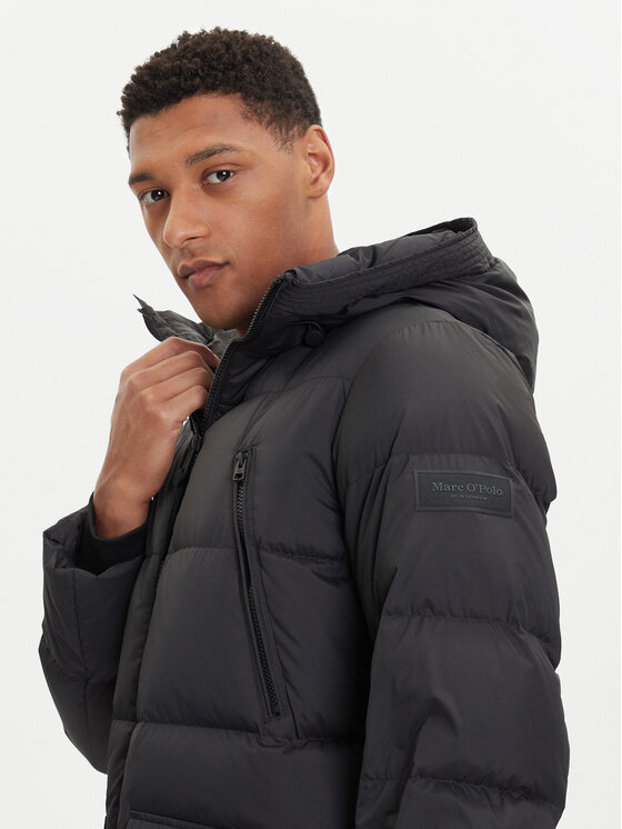 Marc O'Polo Marc O'Polo Pehelykabát M29 0960 70154 Fekete Regular Fit