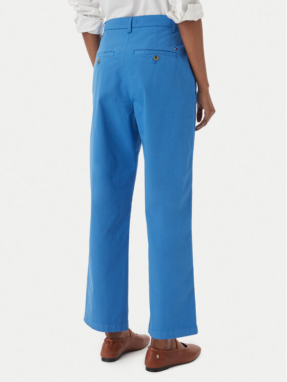 Tommy Hilfiger Tommy Hilfiger Chinos WW0WW49647 Kék Slim Fit