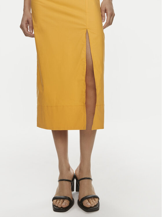 Marella Marella Sukienka letnia Recoaro 2413221242 Pomarańczowy Regular Fit