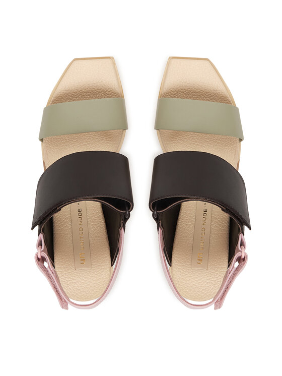 United Nude United Nude Sandales Delta Wedge Sandal 1041345616 Daudzkrāsains