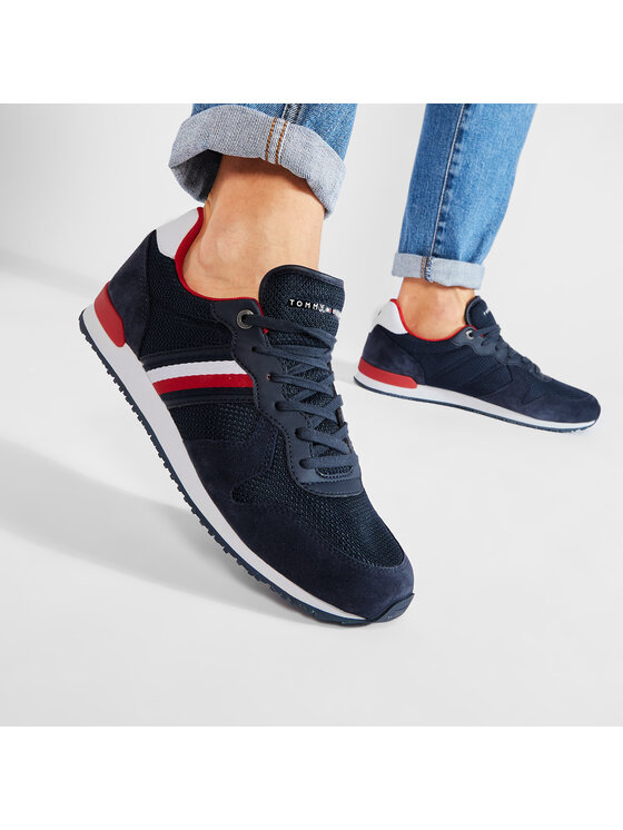 Tommy hilfiger iconic material mix runner deals