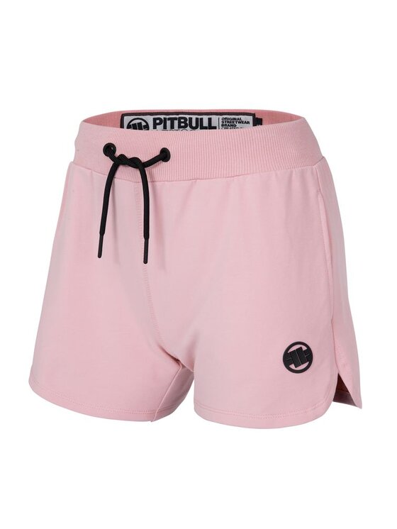 Szorty sportowe PITBULL, Rozmiar XS, Różowe, Szorty dresowe damskie French Terry Florida M