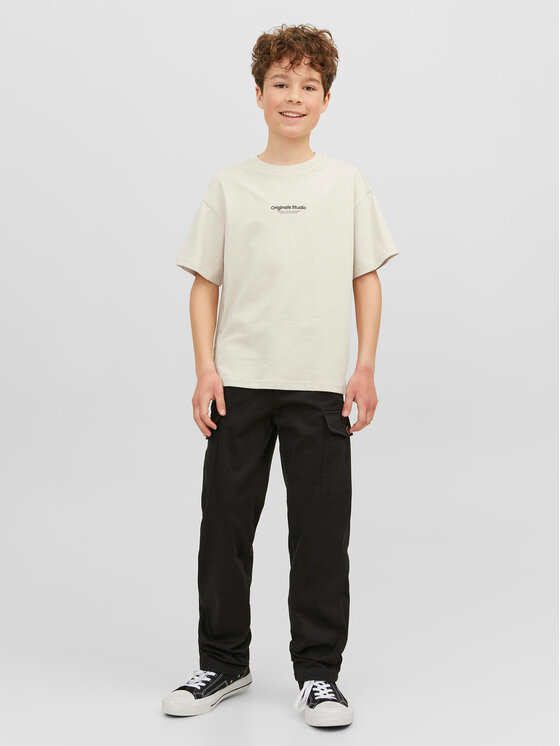 Jack & Jones Junior Jack & Jones Junior T-Shirt Vesterbro 12242827 Béžová Loose Fit