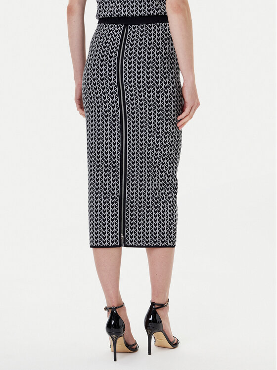 MICHAEL Michael Kors MICHAEL Michael Kors Spódnica ołówkowa MT570J8HQG Szary Slim Fit