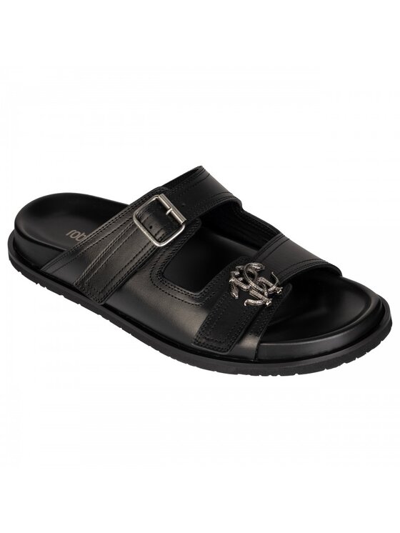 Roberto Cavalli Roberto Cavalli Nazouváky CALF PASHA 22559 A Černá