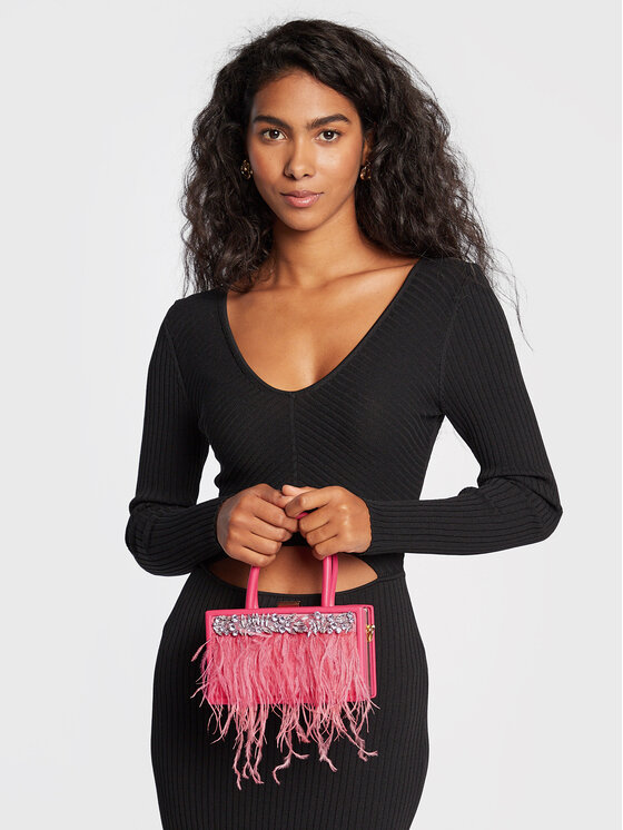 Liu Jo Liu Jo Handtasche Ecs M Clutch W/Fe AF2228 E0002 Rosa