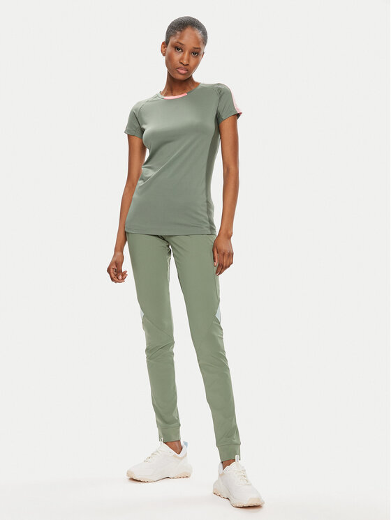 CMP CMP Colanți 34T6766 Verde Regular Fit