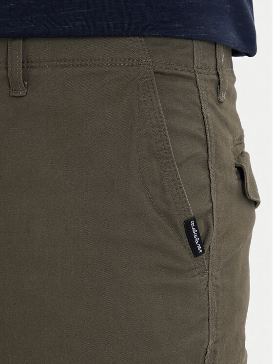 Quiksilver Quiksilver Σορτς υφασμάτινο MW Cargo EQYWS03912 Πράσινο Regular Fit