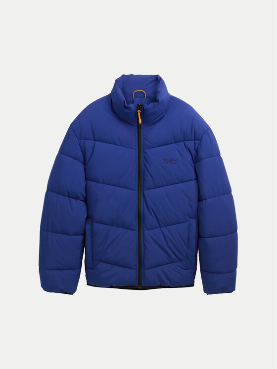 Tom Tailor Denim Tom Tailor Denim Télikabát 1043794 Kék Relaxed Fit