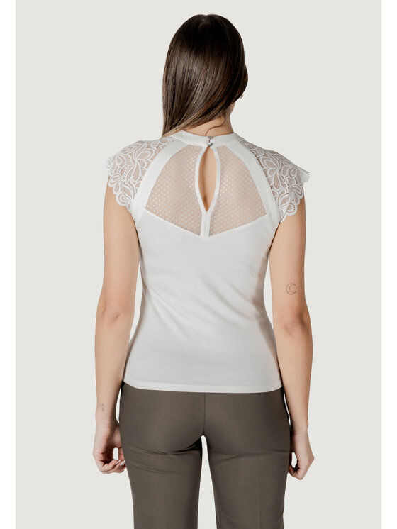 Morgan De Toi Morgan De Toi T-shirt 222-DEMANE Bianco Shirt Fit