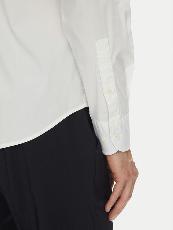 La Martina La Martina Krekls Aaron MACE30 PP483 Balts Regular Fit