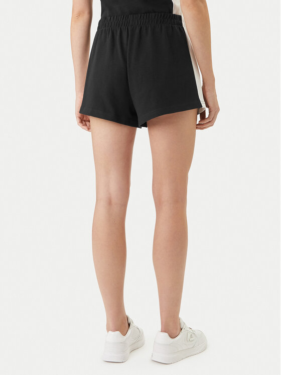 Calvin Klein Swimwear Calvin Klein Swimwear Šortky z materiálu LV00Q61153 Černá Regular Fit