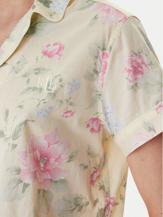 LAUREN RALPH LAUREN LAUREN RALPH LAUREN Pyžamo ILN12493 Žltá Regular Fit