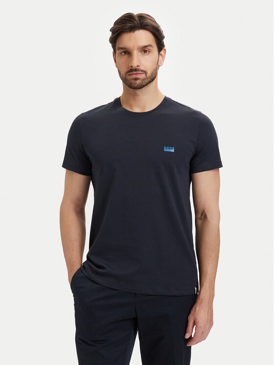 BOSS BOSS Tričko 50531401 Modrá Regular Fit