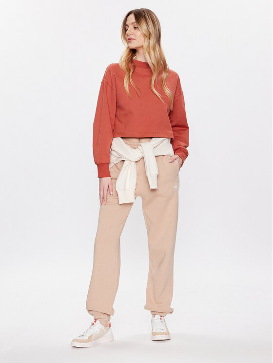 New Balance New Balance Суитшърт Athletics Nature WT23555 Кафяв Relaxed Fit