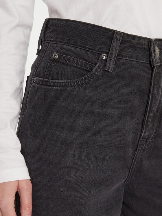 Lee Lee Džinsi Stella 112363522 Melns Wide Leg