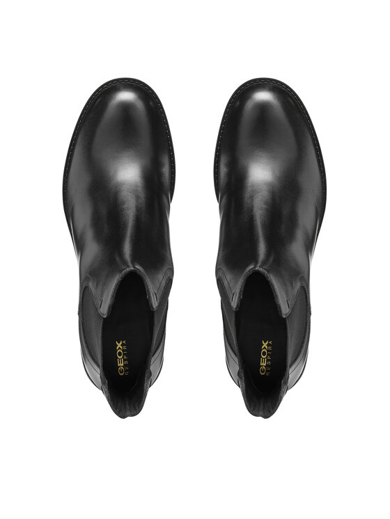 Geox Geox Botine D Serilda 60 D46XXB 00043 C9999 Negru