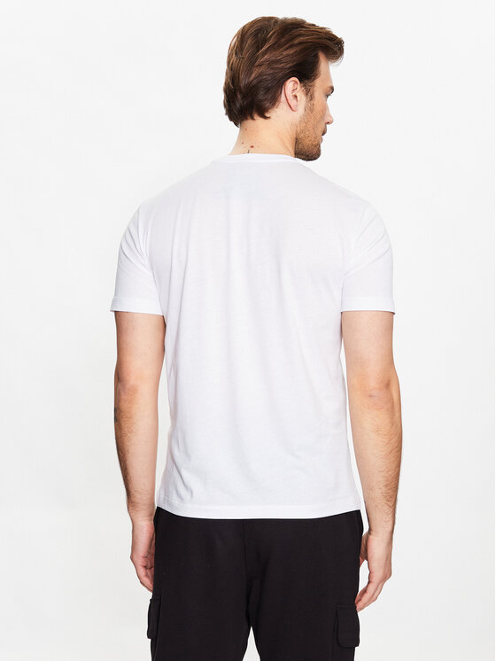 EA7 Emporio Armani EA7 Emporio Armani T-Shirt 3RPT20 PJM9Z 1100 Bílá Regular Fit