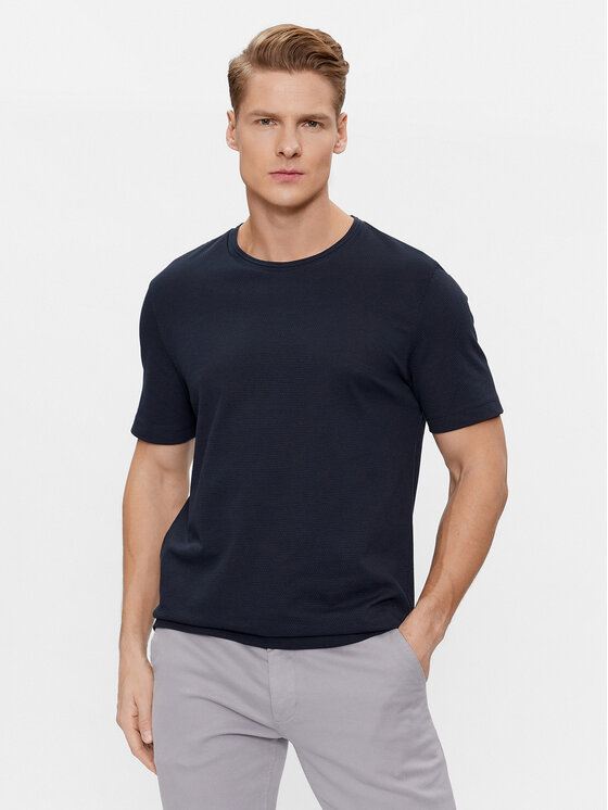 BOSS Boss T-shirt Tiburt 240 50452680 Tamnoplava Regular Fit