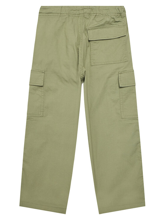 United Colors Of Benetton United Colors Of Benetton Текстилни панталони 4L2VCF04I Зелен Straight Fit