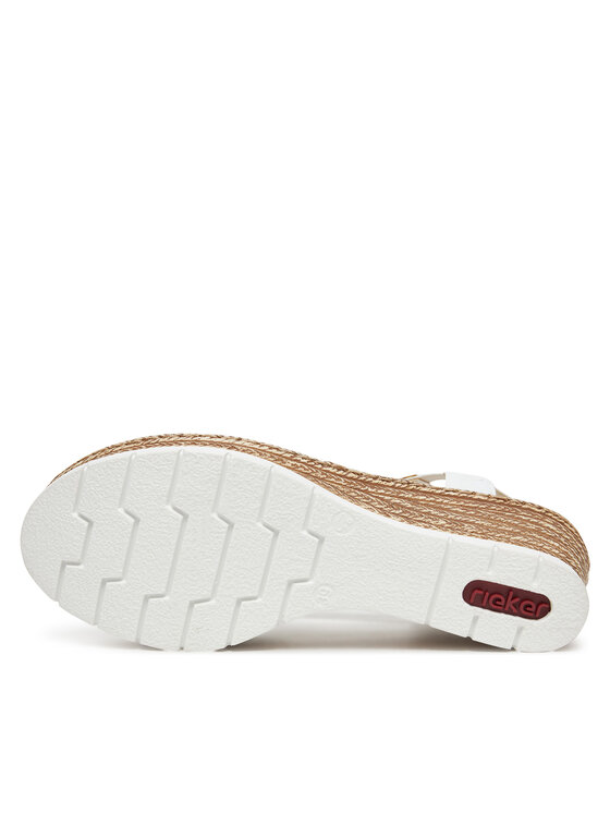 Rieker Rieker Sandalen 61916-80 Weiß