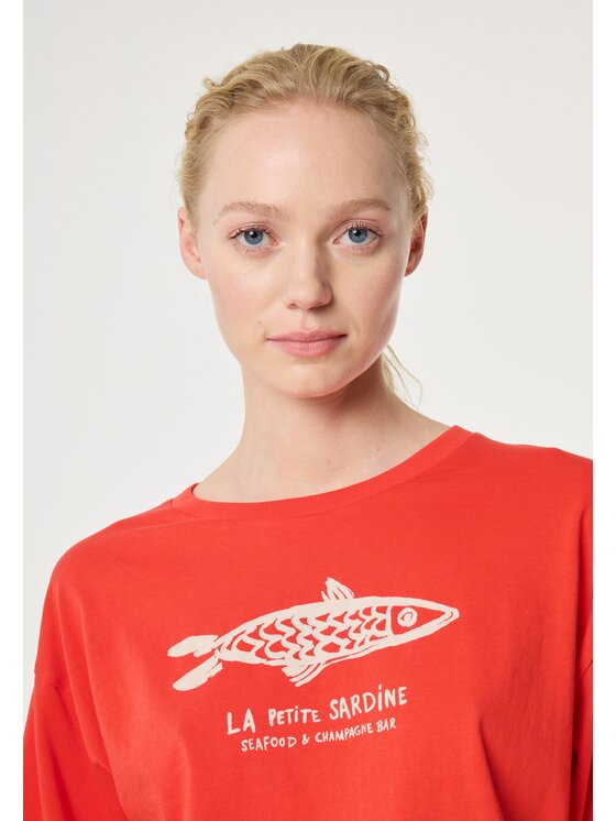 Fabienne Chapot Fabienne Chapot T-Shirt 6387-1765-178 Pomarańczowy