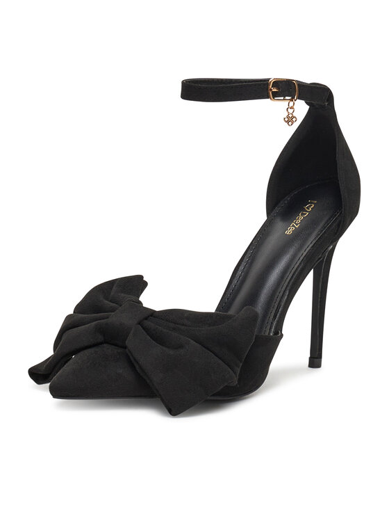 DeeZee DeeZee Pantofi cu toc subțire HT6176-57 Negru
