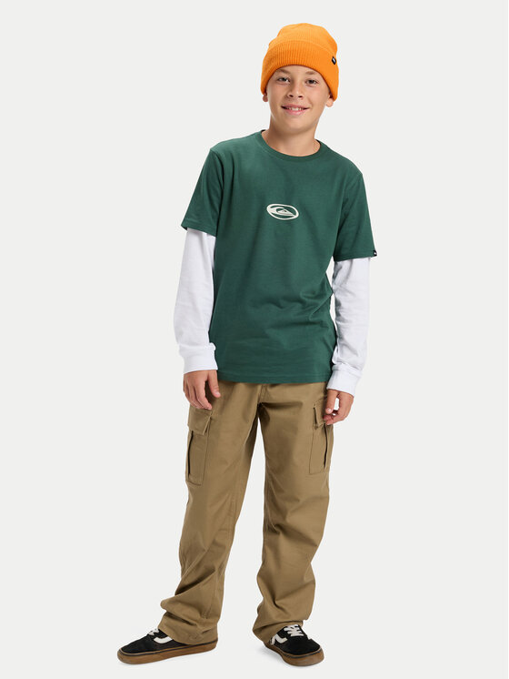 Quiksilver Quiksilver Póló Hw Welcome All EQBZT04913 Színes Regular Fit