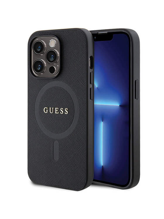 Etui na telefon Guess, Czarne, iPhone 14 Pro Max