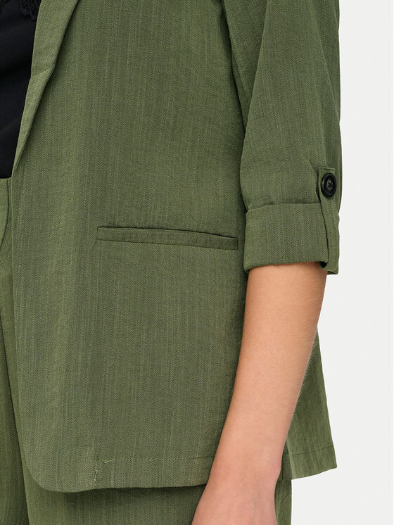 ONLY ONLY Zakó Marsa 15308084 Zöld Loose Fit