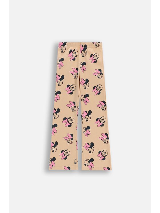 Dziecięce Legginsy Coccodrillo, Rozmiar 122, Beżowe, WC6122105LGD-002