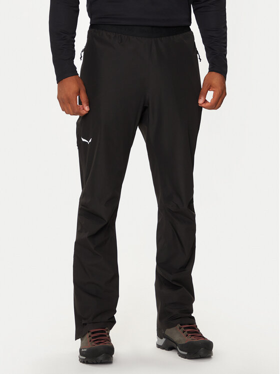 Salewa Salewa Outdoor hlače Puez Aqua Powertex 28617 Crna Regular Fit