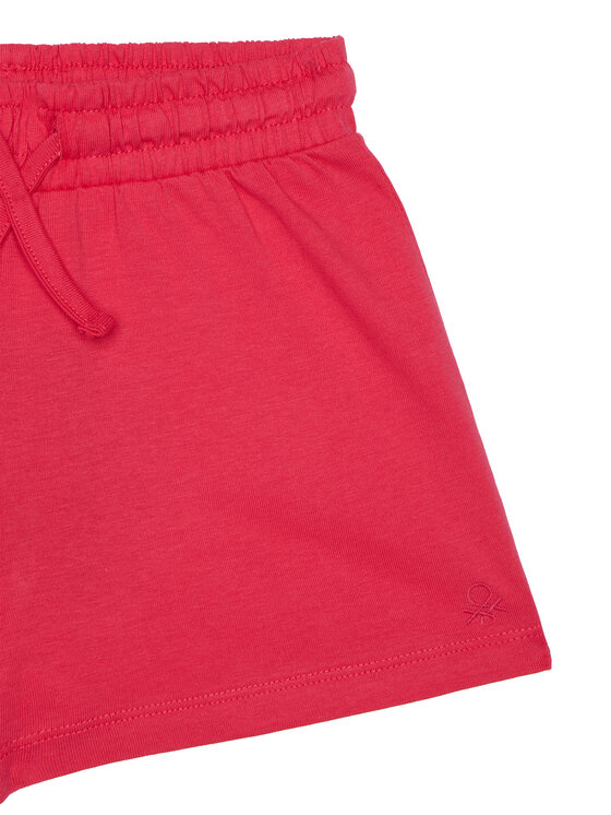 United Colors Of Benetton United Colors Of Benetton Szorty sportowe 3BL0G901T Różowy Regular Fit