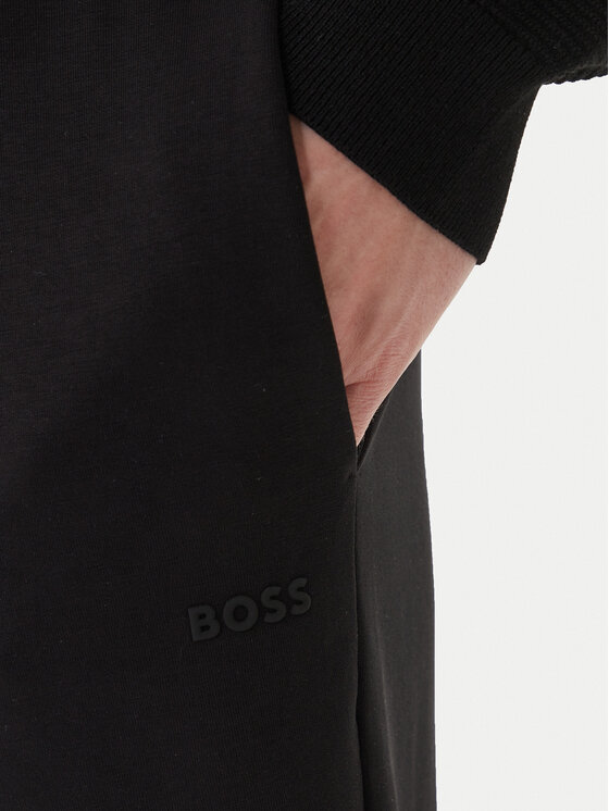 BOSS BOSS Sporta bikses Hadiko 50555505 Melns Regular Fit