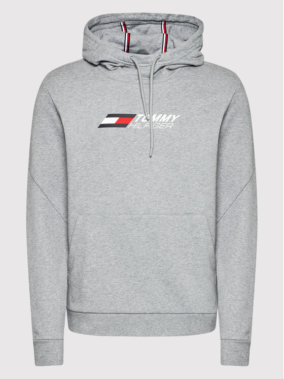 Tommy Hilfiger Tommy Hilfiger Bluză Essentials MW0MW22742 Gri Regular Fit