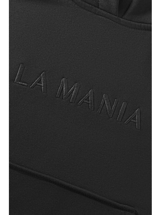 La Mania La Mania Mikina BROOK Čierna Active Fit