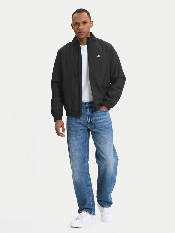 Calvin Klein Calvin Klein Átmeneti kabát LV04RE515G Fekete Regular Fit
