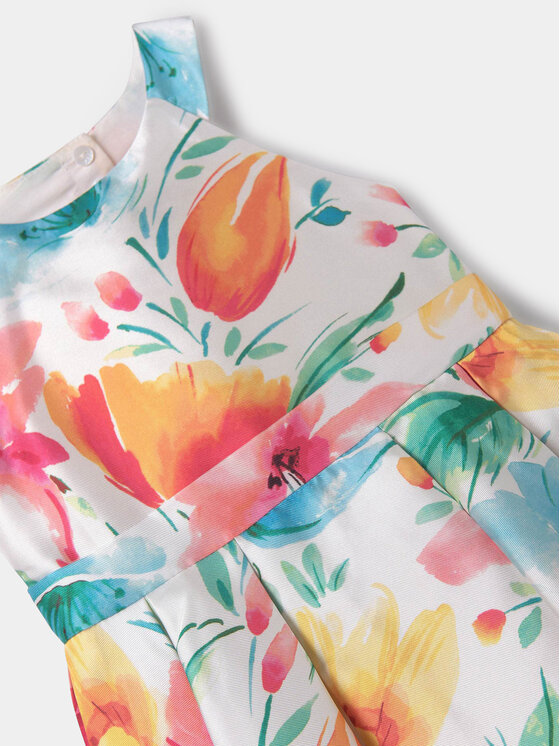 Abel & Lula Abel & Lula Sukienka elegancka 5064 Kolorowy Regular Fit