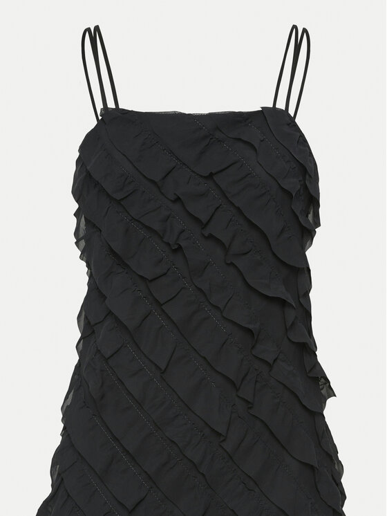 YAS YAS Kokteilinė suknelė Danci 26035272 Juoda Regular Fit