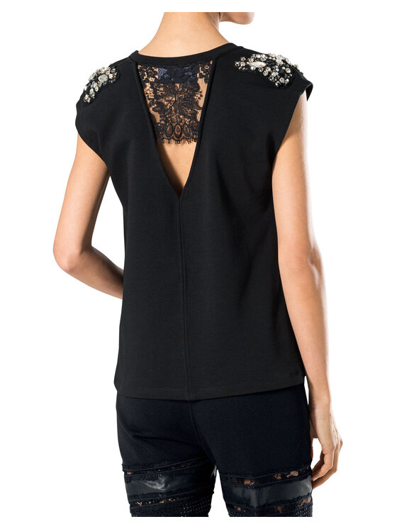 PHILIPP PLEIN PHILIPP PLEIN Felpa 30749 Nero Regular Fit