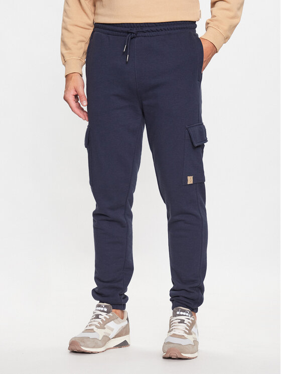 Blend Blend Спортивні штани 20715106 Cиній Regular Fit