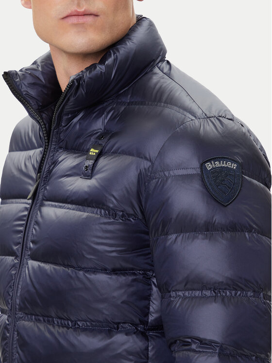 Blauer Blauer Пухено яке 25WBLUC03090 Тъмносин Regular Fit