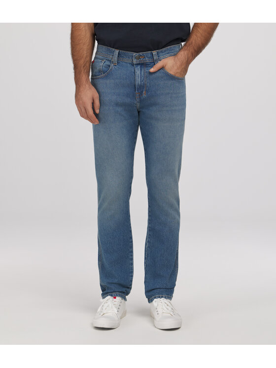 Lee Cooper Lee Cooper Jeansy JEANS M LC7504 7830 LIGHT WASH Niebieski Tapered Fit