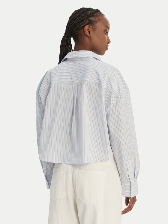 Calvin Klein Jeans Calvin Klein Jeans Srajca LV047F105G Svetlo modra Relaxed Fit