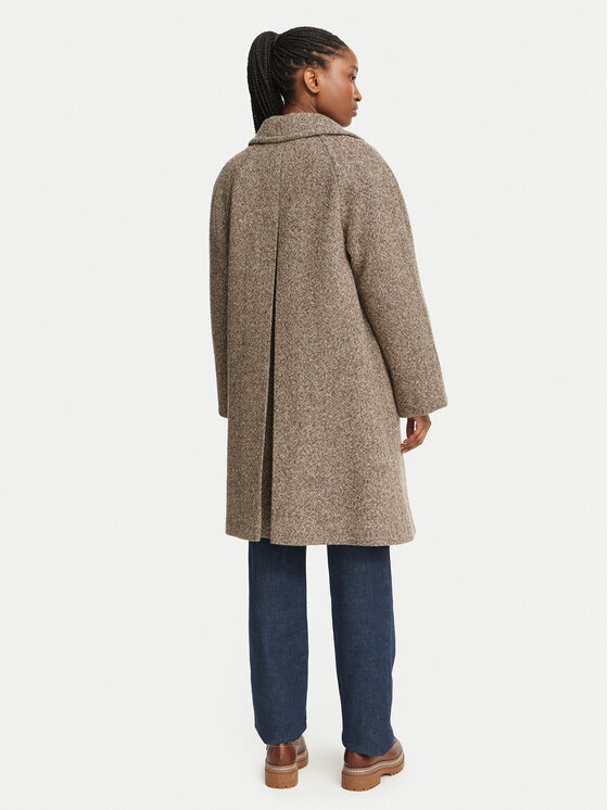 Weekend Max Mara Weekend Max Mara Vlnený kabát Latino 2625016032 Hnedá Regular Fit