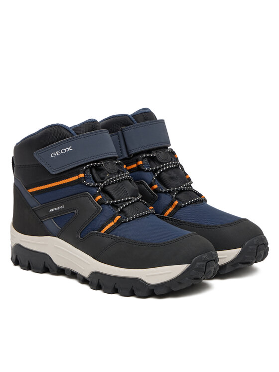Geox Geox Snehule J Himalaya B Abx J46FRD 050FU C0659 D Tmavomodrá