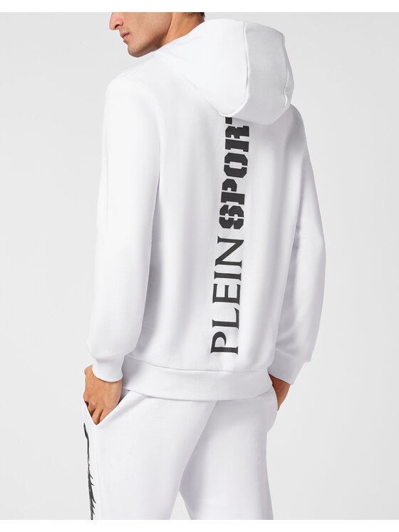 Plein Sport Plein Sport Mikina 14189 Biela Regular Fit